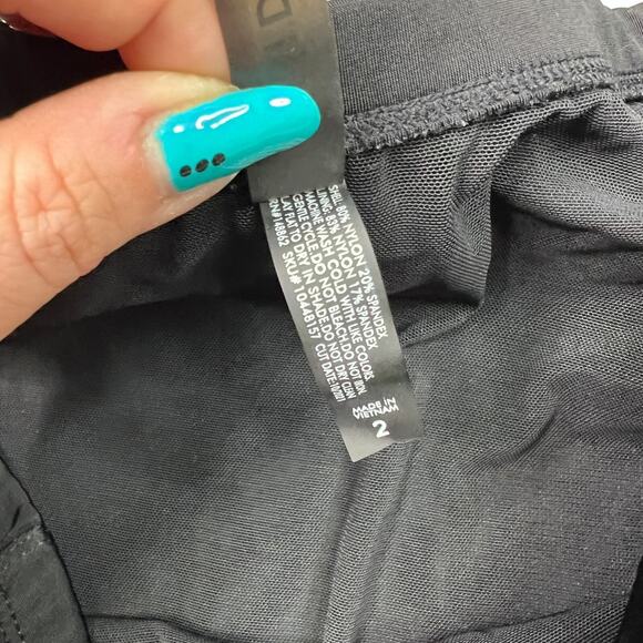 Torrid Strappy Lace Up Lattice High Rise Bikini Swimsuit Black Top 0, Bottom 2X - Picture 13 of 13